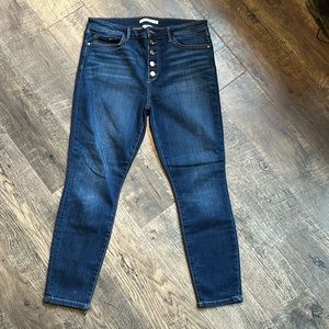 sam Edelman “The Stiletto” high rise jeans.